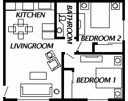 Basic! Utilities Paid from $2195 floor plan